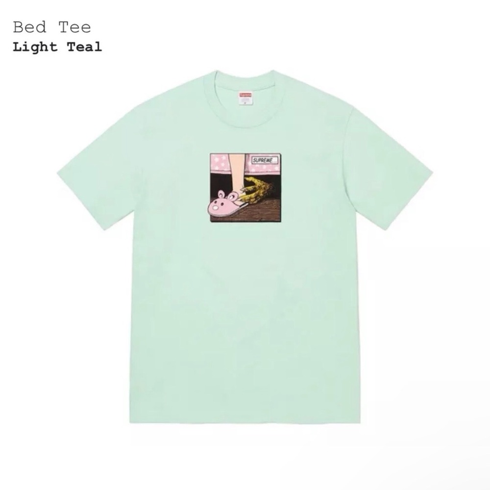 Supreme® Bed Tee - Light Teal - Size Medium